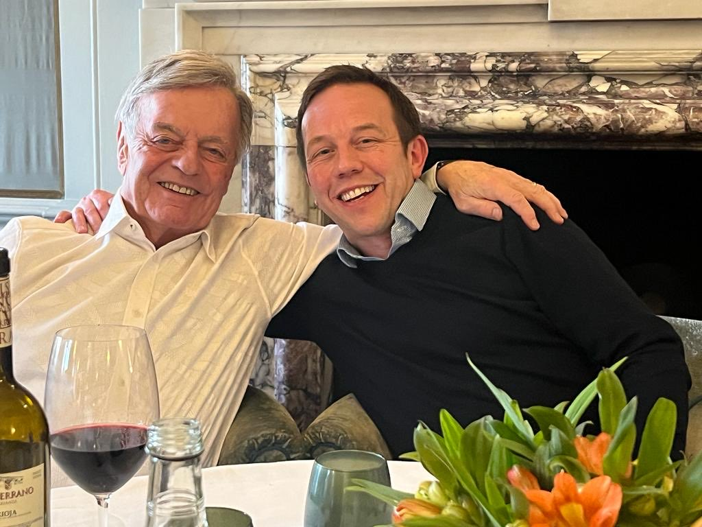 who is tony blackburn's son