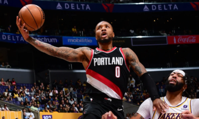 portland trail blazers vs lakers match player stats