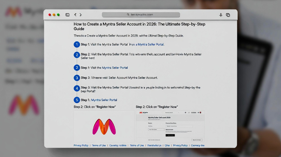 myntra seller account