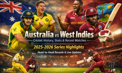 Australia vs West Indies: Cricket History, Stats, and Recent Matches