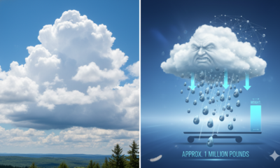 How Much Does a Cloud Weigh