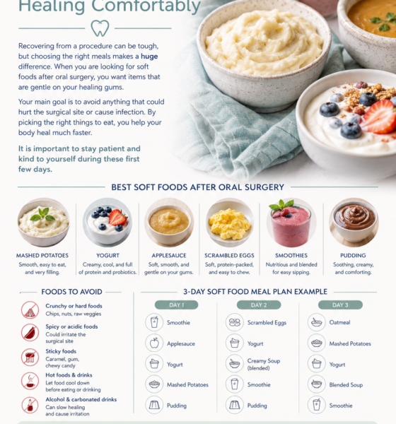 Soft Foods After Oral Surgery