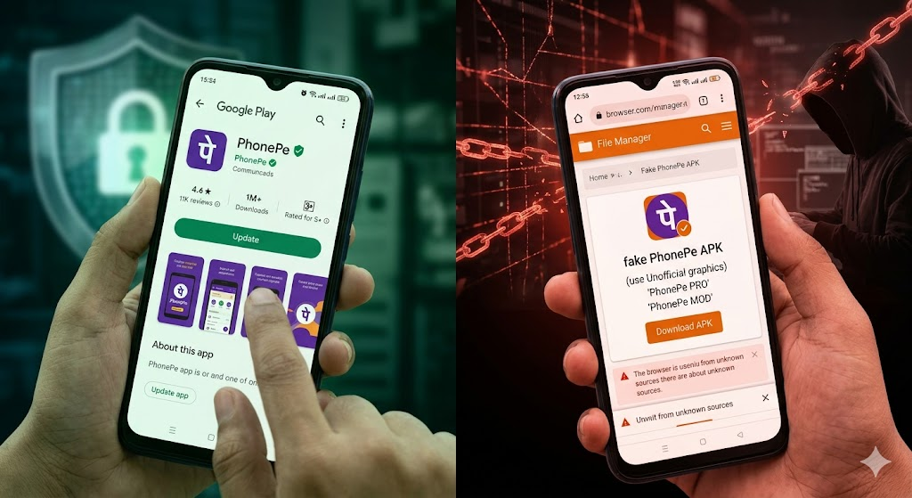 Fake PhonePe APK