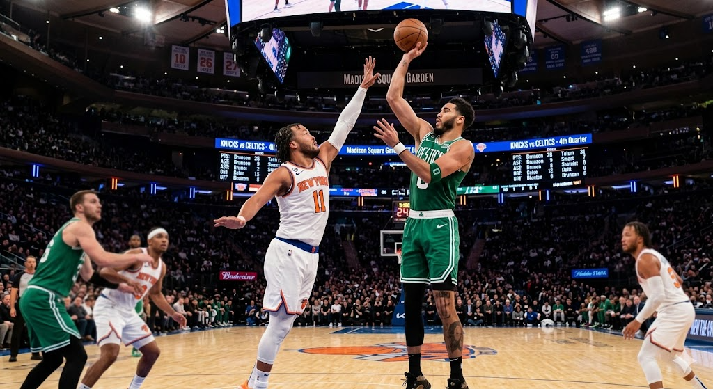 Knicks vs Boston Celtics Match Player Stats