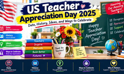 US Teacher Appreciation Day 2025
